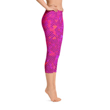 Load image into Gallery viewer, Capri Leggings - Pizazz - Green Cross Clothing,  - Apparel, Clothing, T-shirts, Accessories, Wristbands, Green Cross Clothing - GreenCrossClothing.co, Green Cross Clothing - GreenCrossClothing.co