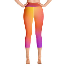 Load image into Gallery viewer, Yoga Capri Leggings - Candle Light - Green Cross Clothing,  - Apparel, Clothing, T-shirts, Accessories, Wristbands, Green Cross Clothing - GreenCrossClothing.co, Green Cross Clothing - GreenCrossClothing.co