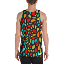 Load image into Gallery viewer, Tank Top - Colorful Drops - Green Cross Clothing,  - Apparel, Clothing, T-shirts, Accessories, Wristbands, Green Cross Clothing - GreenCrossClothing.co, Green Cross Clothing - GreenCrossClothing.co