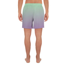 Load image into Gallery viewer, Men&#39;s Athletic Shorts - Lilac &amp; Mint - Green Cross Clothing,  - Apparel, Clothing, T-shirts, Accessories, Wristbands, Green Cross Clothing - GreenCrossClothing.co, Green Cross Clothing - GreenCrossClothing.co