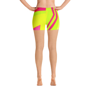 Legging Shorts - Neon - Green Cross Clothing,  - Apparel, Clothing, T-shirts, Accessories, Wristbands, Green Cross Clothing - GreenCrossClothing.co, Green Cross Clothing - GreenCrossClothing.co