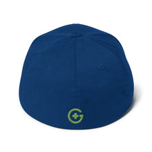 Load image into Gallery viewer, Embroidered Premium FlexFit Cap - Dank - Green Cross Clothing, Dank Hat - Apparel, Clothing, T-shirts, Accessories, Wristbands, Green Cross Clothing - GreenCrossClothing.co, Green Cross Clothing - GreenCrossClothing.co