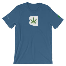 Load image into Gallery viewer, THC-Shirt - Arizona - Green Cross Clothing, State T-shirt - Apparel, Clothing, T-shirts, Accessories, Wristbands, Green Cross Clothing - GreenCrossClothing.co, Green Cross Clothing - GreenCrossClothing.co