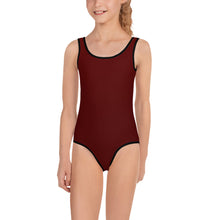 Load image into Gallery viewer, Kids Girls&#39; Swimsuit - Pomegranate II - Green Cross Clothing,  - Apparel, Clothing, T-shirts, Accessories, Wristbands, Green Cross Clothing - GreenCrossClothing.co, Green Cross Clothing - GreenCrossClothing.co