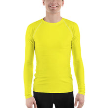 Load image into Gallery viewer, Men&#39;s Sun &amp; Rash Guard - Meyer Lemon - Green Cross Clothing,  - Apparel, Clothing, T-shirts, Accessories, Wristbands, Green Cross Clothing - GreenCrossClothing.co, Green Cross Clothing - GreenCrossClothing.co