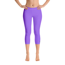 Load image into Gallery viewer, Capri Leggings - Ultraviolet - Green Cross Clothing,  - Apparel, Clothing, T-shirts, Accessories, Wristbands, Green Cross Clothing - GreenCrossClothing.co, Green Cross Clothing - GreenCrossClothing.co