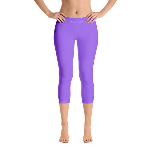 Capri Leggings - Ultraviolet - Green Cross Clothing,  - Apparel, Clothing, T-shirts, Accessories, Wristbands, Green Cross Clothing - GreenCrossClothing.co, Green Cross Clothing - GreenCrossClothing.co