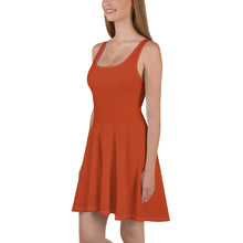 Load image into Gallery viewer, Skater Dress - Blood Orange - Green Cross Clothing,  - Apparel, Clothing, T-shirts, Accessories, Wristbands, Green Cross Clothing - GreenCrossClothing.co, Green Cross Clothing - GreenCrossClothing.co