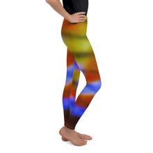 Load image into Gallery viewer, Youth Leggings - Cichlid - Green Cross Clothing,  - Apparel, Clothing, T-shirts, Accessories, Wristbands, Green Cross Clothing - GreenCrossClothing.co, Green Cross Clothing - GreenCrossClothing.co