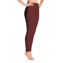 Load image into Gallery viewer, Yoga Leggings - Pomegranate II - Green Cross Clothing,  - Apparel, Clothing, T-shirts, Accessories, Wristbands, Green Cross Clothing - GreenCrossClothing.co, Green Cross Clothing - GreenCrossClothing.co