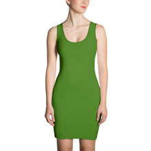 Load image into Gallery viewer, Fitted Dress - Key Lime II - Green Cross Clothing,  - Apparel, Clothing, T-shirts, Accessories, Wristbands, Green Cross Clothing - GreenCrossClothing.co, Green Cross Clothing - GreenCrossClothing.co