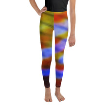 Load image into Gallery viewer, Youth Leggings - Cichlid - Green Cross Clothing,  - Apparel, Clothing, T-shirts, Accessories, Wristbands, Green Cross Clothing - GreenCrossClothing.co, Green Cross Clothing - GreenCrossClothing.co