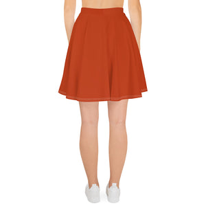 Skater Skirt - Blood Orange - Green Cross Clothing,  - Apparel, Clothing, T-shirts, Accessories, Wristbands, Green Cross Clothing - GreenCrossClothing.co, Green Cross Clothing - GreenCrossClothing.co