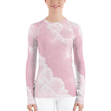 Load image into Gallery viewer, Women&#39;s Sun &amp; Rash Guard - Pink Clouds - Green Cross Clothing,  - Apparel, Clothing, T-shirts, Accessories, Wristbands, Green Cross Clothing - GreenCrossClothing.co, Green Cross Clothing - GreenCrossClothing.co