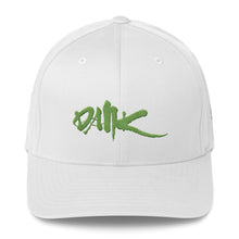 Load image into Gallery viewer, Embroidered Premium FlexFit Cap - Dank - Green Cross Clothing, Dank Hat - Apparel, Clothing, T-shirts, Accessories, Wristbands, Green Cross Clothing - GreenCrossClothing.co, Green Cross Clothing - GreenCrossClothing.co