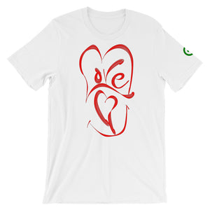 T-Shirt - Love - Green Cross Clothing, Love T-shirt - Apparel, Clothing, T-shirts, Accessories, Wristbands, Green Cross Clothing - GreenCrossClothing.co, Green Cross Clothing - GreenCrossClothing.co