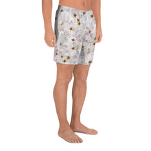 Load image into Gallery viewer, Men&#39;s Athletic Shorts - Cherry Blossoms - Green Cross Clothing,  - Apparel, Clothing, T-shirts, Accessories, Wristbands, Green Cross Clothing - GreenCrossClothing.co, Green Cross Clothing - GreenCrossClothing.co