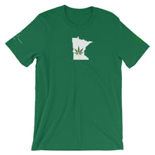 Load image into Gallery viewer, CBD T-Shirt - Minnesota - Green Cross Clothing, State T-shirt - Apparel, Clothing, T-shirts, Accessories, Wristbands, Green Cross Clothing - GreenCrossClothing.co, Green Cross Clothing - GreenCrossClothing.co