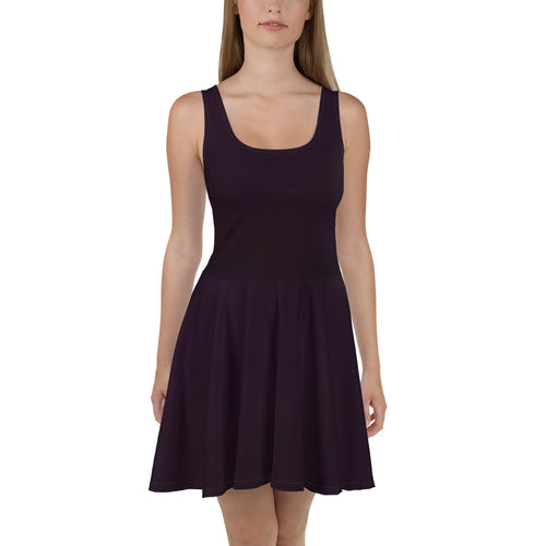 Skater Dress - Black Cherry II - Green Cross Clothing,  - Apparel, Clothing, T-shirts, Accessories, Wristbands, Green Cross Clothing - GreenCrossClothing.co, Green Cross Clothing - GreenCrossClothing.co