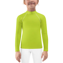 Load image into Gallery viewer, Kids Girls&#39; Sun &amp; Rash Guard - Kiwi - Green Cross Clothing,  - Apparel, Clothing, T-shirts, Accessories, Wristbands, Green Cross Clothing - GreenCrossClothing.co, Green Cross Clothing - GreenCrossClothing.co