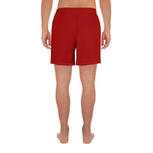 Load image into Gallery viewer, Men&#39;s Athletic Shorts - Pomegranate - Green Cross Clothing,  - Apparel, Clothing, T-shirts, Accessories, Wristbands, Green Cross Clothing - GreenCrossClothing.co, Green Cross Clothing - GreenCrossClothing.co