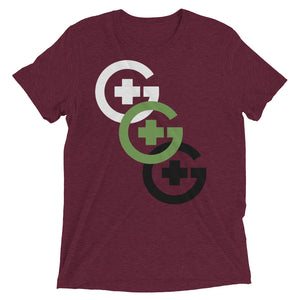 T-Shirt - Green Cross "3G" - Green Cross Clothing, Green Cross T-Shirt - Apparel, Clothing, T-shirts, Accessories, Wristbands, Green Cross Clothing - GreenCrossClothing.co, Green Cross Clothing - GreenCrossClothing.co