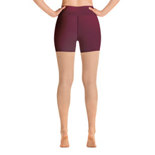 Load image into Gallery viewer, Yoga Shorts - Black Cherry - Green Cross Clothing,  - Apparel, Clothing, T-shirts, Accessories, Wristbands, Green Cross Clothing - GreenCrossClothing.co, Green Cross Clothing - GreenCrossClothing.co