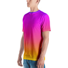 Load image into Gallery viewer, Men&#39;s T-shirt - Magenta &amp; Yellow - Green Cross Clothing,  - Apparel, Clothing, T-shirts, Accessories, Wristbands, Green Cross Clothing - GreenCrossClothing.co, Green Cross Clothing - GreenCrossClothing.co