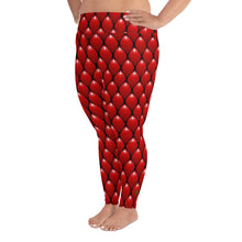 Load image into Gallery viewer, Plus Size Leggings - Red Dragon - Green Cross Clothing,  - Apparel, Clothing, T-shirts, Accessories, Wristbands, Green Cross Clothing - GreenCrossClothing.co, Green Cross Clothing - GreenCrossClothing.co