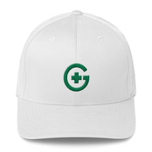 Load image into Gallery viewer, 3D Embroidered Premium FlexFit Cap - Green Cross - Green Cross Clothing,  - Apparel, Clothing, T-shirts, Accessories, Wristbands, Green Cross Clothing - GreenCrossClothing.co, Green Cross Clothing - GreenCrossClothing.co