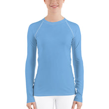 Load image into Gallery viewer, Women&#39;s Sun &amp; Rash Guard - Blueberry - Green Cross Clothing,  - Apparel, Clothing, T-shirts, Accessories, Wristbands, Green Cross Clothing - GreenCrossClothing.co, Green Cross Clothing - GreenCrossClothing.co