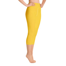 Load image into Gallery viewer, Yoga Capri Leggings - Mango - Green Cross Clothing,  - Apparel, Clothing, T-shirts, Accessories, Wristbands, Green Cross Clothing - GreenCrossClothing.co, Green Cross Clothing - GreenCrossClothing.co