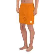 Load image into Gallery viewer, Men&#39;s Athletic Shorts - Tangerine II - Green Cross Clothing,  - Apparel, Clothing, T-shirts, Accessories, Wristbands, Green Cross Clothing - GreenCrossClothing.co, Green Cross Clothing - GreenCrossClothing.co