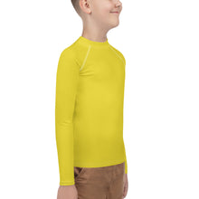 Load image into Gallery viewer, Youth Boys&#39; Sun &amp; Rash Guard - Meyer Lemon II - Green Cross Clothing,  - Apparel, Clothing, T-shirts, Accessories, Wristbands, Green Cross Clothing - GreenCrossClothing.co, Green Cross Clothing - GreenCrossClothing.co