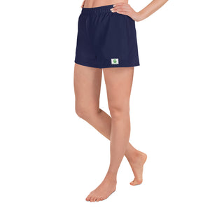 Women's Athletic Shorts - Blueberry II - Green Cross Clothing,  - Apparel, Clothing, T-shirts, Accessories, Wristbands, Green Cross Clothing - GreenCrossClothing.co, Green Cross Clothing - GreenCrossClothing.co