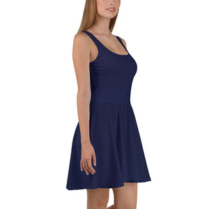 Skater Dress - Blueberry II - Green Cross Clothing,  - Apparel, Clothing, T-shirts, Accessories, Wristbands, Green Cross Clothing - GreenCrossClothing.co, Green Cross Clothing - GreenCrossClothing.co