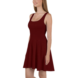 Skater Dress - Pomegranate II - Green Cross Clothing,  - Apparel, Clothing, T-shirts, Accessories, Wristbands, Green Cross Clothing - GreenCrossClothing.co, Green Cross Clothing - GreenCrossClothing.co