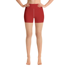 Load image into Gallery viewer, Yoga Shorts - Pomegranate - Green Cross Clothing,  - Apparel, Clothing, T-shirts, Accessories, Wristbands, Green Cross Clothing - GreenCrossClothing.co, Green Cross Clothing - GreenCrossClothing.co