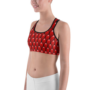Sports Bra - Red Dragon - Green Cross Clothing,  - Apparel, Clothing, T-shirts, Accessories, Wristbands, Green Cross Clothing - GreenCrossClothing.co, Green Cross Clothing - GreenCrossClothing.co