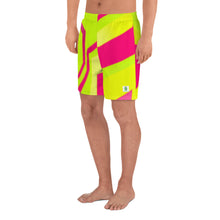 Load image into Gallery viewer, Men&#39;s Athletic Shorts - Neon - Green Cross Clothing,  - Apparel, Clothing, T-shirts, Accessories, Wristbands, Green Cross Clothing - GreenCrossClothing.co, Green Cross Clothing - GreenCrossClothing.co