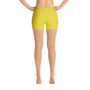 Legging Shorts - Meyer Lemon II - Green Cross Clothing,  - Apparel, Clothing, T-shirts, Accessories, Wristbands, Green Cross Clothing - GreenCrossClothing.co, Green Cross Clothing - GreenCrossClothing.co