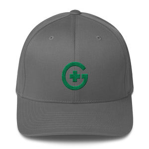 Embroidered Premium FlexFit Cap - Green Cross - Green Cross Clothing, Green Cross Hat - Apparel, Clothing, T-shirts, Accessories, Wristbands, Green Cross Clothing - GreenCrossClothing.co, Green Cross Clothing - GreenCrossClothing.co