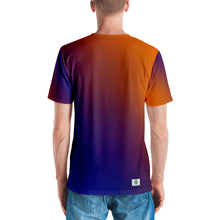 Load image into Gallery viewer, Men&#39;s T-shirt - Purple &amp; Orange - Green Cross Clothing,  - Apparel, Clothing, T-shirts, Accessories, Wristbands, Green Cross Clothing - GreenCrossClothing.co, Green Cross Clothing - GreenCrossClothing.co