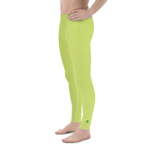 Men's Leggings - Key Lime I - Green Cross Clothing,  - Apparel, Clothing, T-shirts, Accessories, Wristbands, Green Cross Clothing - GreenCrossClothing.co, Green Cross Clothing - GreenCrossClothing.co