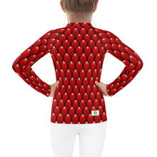 Load image into Gallery viewer, Kids Girls&#39; Sun &amp; Rash Guard - Red Dragon - Green Cross Clothing,  - Apparel, Clothing, T-shirts, Accessories, Wristbands, Green Cross Clothing - GreenCrossClothing.co, Green Cross Clothing - GreenCrossClothing.co