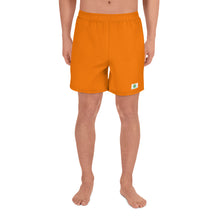 Load image into Gallery viewer, Men&#39;s Athletic Shorts - Tangerine II - Green Cross Clothing,  - Apparel, Clothing, T-shirts, Accessories, Wristbands, Green Cross Clothing - GreenCrossClothing.co, Green Cross Clothing - GreenCrossClothing.co