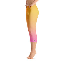 Load image into Gallery viewer, Capri Leggings - Sorbet - Green Cross Clothing,  - Apparel, Clothing, T-shirts, Accessories, Wristbands, Green Cross Clothing - GreenCrossClothing.co, Green Cross Clothing - GreenCrossClothing.co