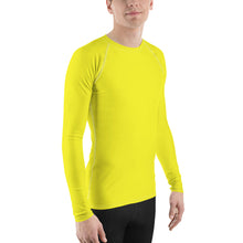 Load image into Gallery viewer, Men&#39;s Sun &amp; Rash Guard - Meyer Lemon - Green Cross Clothing,  - Apparel, Clothing, T-shirts, Accessories, Wristbands, Green Cross Clothing - GreenCrossClothing.co, Green Cross Clothing - GreenCrossClothing.co