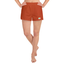 Load image into Gallery viewer, Women&#39;s Athletic Shorts - Blood Orange - Green Cross Clothing,  - Apparel, Clothing, T-shirts, Accessories, Wristbands, Green Cross Clothing - GreenCrossClothing.co, Green Cross Clothing - GreenCrossClothing.co