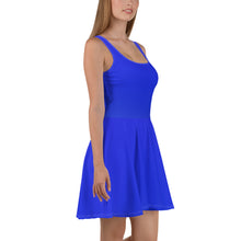 Load image into Gallery viewer, Skater Dress - Earth Blue - Green Cross Clothing,  - Apparel, Clothing, T-shirts, Accessories, Wristbands, Green Cross Clothing - GreenCrossClothing.co, Green Cross Clothing - GreenCrossClothing.co
